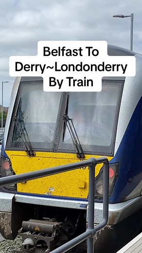 Scenic Train Journey from Belfast to Derry-Londonderry