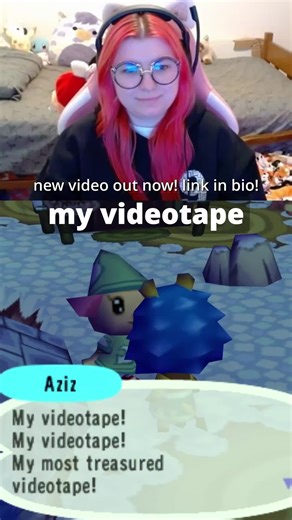 Everyone in this town has got to stop loaning things to Purrl #gaming #youtube #animalcrossing #gamecube #Nintendo