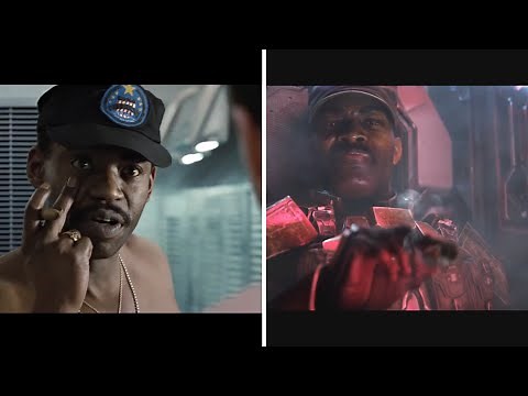 Scenes from Aliens(1986) that influenced Halo