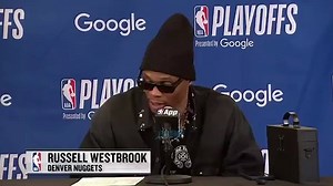 【季后赛R1G7】这轮系列赛三分命中率42%！威少：看来放空我不好用了！