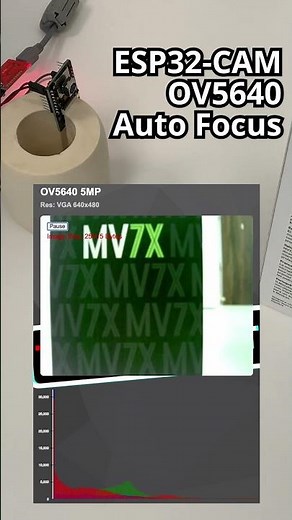 ESP32-CAM Auto Focus? OV5640 #ESP32CAM #visionproject