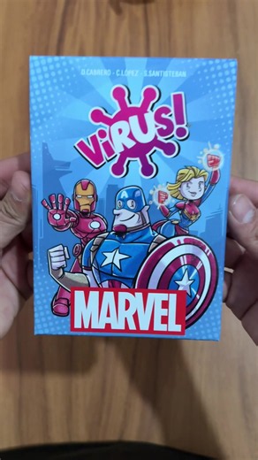 Jugamos Virus Marvel | game table