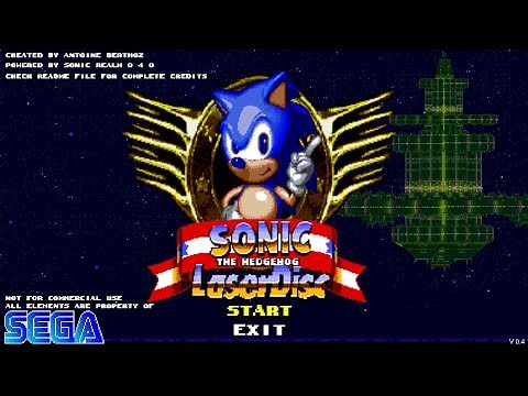 Sonic Laserdisc (v0.4 Update Demo) ✪ Walkthrough (1080p/60fps)