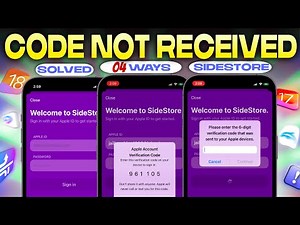 FIX “Get Verification Code” Not Showing in SIDESTORE In 4 Ways