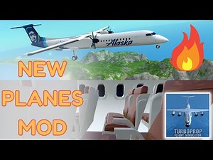 NEW PLANES: INSANE TFS MOD | FULL REVIEW | Turboprop Flight Simulator