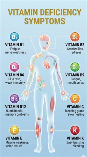 Vitamin Deficiency Symptoms Your Body Is Warning You About #healthylifestyle #food