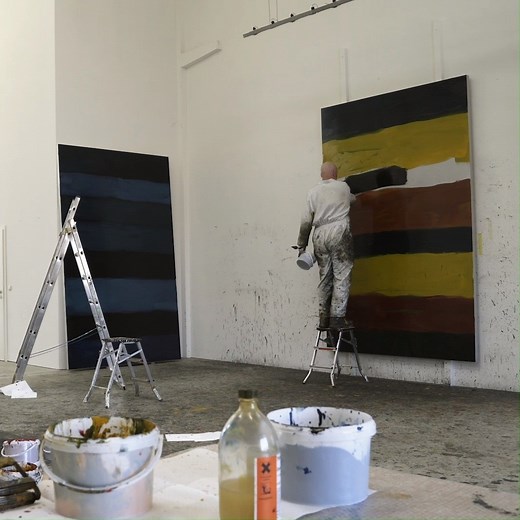 'Sea Star: Sean Scully at the National Gallery' is now in its final weeks in our Ground Floor Galleries. Watch Sean Scully talk about how Trafalgar Square has continued to inspire him and learn about the largest painting in the exhibition, 'Landline China 8'. Learn more about this free exhibition here: https://bit.ly/2I2Q0o1 | National Gallery