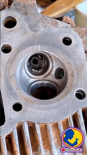 Remove Carbon Deposits from Cylinder Head | Engine Cleaning Shorts 🚗🔥