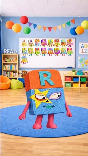 Rock and Learn: Alphablocks Classroom Phonics – CVC Words for Kindergarten #shorts