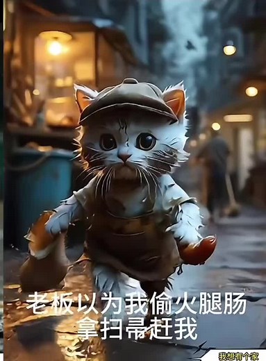 AI 貓画像與尤加利樹的想家旅程
