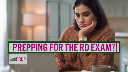 Get ready for the RD Exam with eatrightPREP for the RDN Exam, a test preparation course developed and published by the Academy of Nutrition and Dietetics! 🤓 See what all this cutting-edge tool has to offer and get your free trial: sm.eatright.org/prep | Academy of Nutrition and Dietetics
