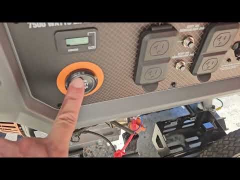 Generac 7500E generator
