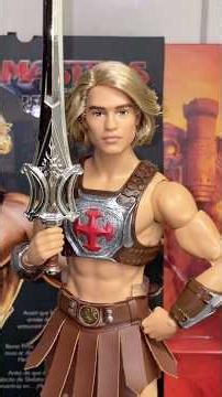 HE-MAN!🤎 BARBIE Masters Of The Universe Doll UNBOXING!!💀🔥✨ #dolls #barbie #heman #motu #unboxing