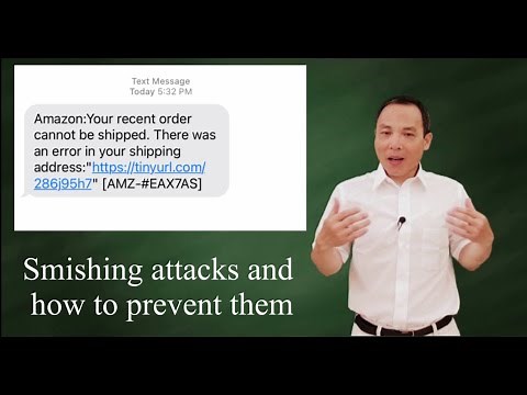 SMS phishing attacks and how to prevent them