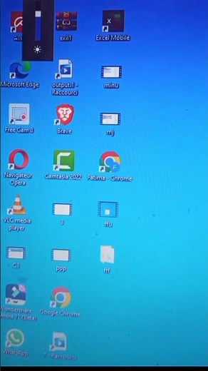 comment ajuster la luminoité de l' écran de bureau windows à l' aide des raccourcis clavier/#shorts