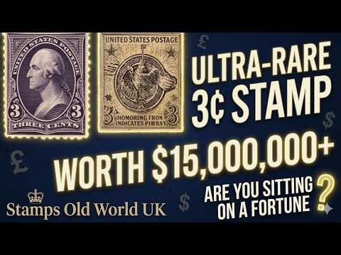 Don't Spend It! Top Rare 3¢ Stamps Worth a Fortune 💰