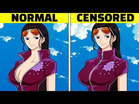 23 One Piece Moments That Got Censored !