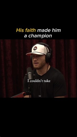 His faith made him a champion.