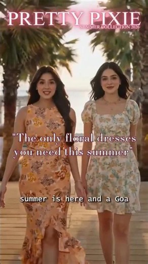 Summer Floral Dresses for Women 🌸 Mini, Midi & Maxi Edit | Pretty Pixie #Shorts