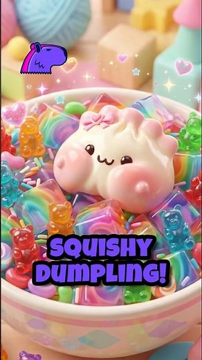 Into a FAKE Squishy Dumpling! 😱🥟