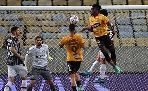 Un resultado de oro: Barcelona empató con Fluminense, en el Maracaná