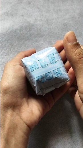 NEE DOH paper squishy how to make needoh paper squishy #diy #craft #squishy #shorts