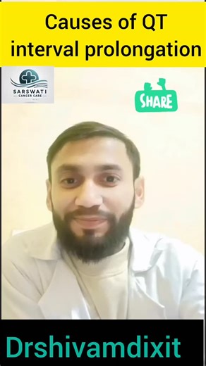 Drshivam Dixit oncologist on Instagram: "Congenital causes (Long QT Syndromes) Genetic ion-channel disorders (channelopathies): Romano–Ward syndrome (autosomal dominant) Jervell and Lange-Nielsen syndrome (autosomal recessive, associated with sensorineural deafness) 🔹 Mutations affecting potassium (K⁺), sodium (Na⁺), or calcium (Ca²⁺) channels 2. Acquired causes A. Drugs (most common cause) Antiarrhythmics Class IA: Quinidine, Procainamide, Disopyramide Class III: Amiodarone, Sotalol, Dofetilid
