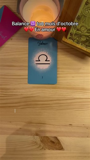 Balance, cette rencontre pourrait te rappeler une histoire passée, mais elle n’est pas obligée d’en reproduire la fin. Cette fois, tu as la possibilité d’écrire quelque chose de différent. ❤️ Si tu as une question tu trouveras le lien de mon site en bio ❤️ #pourtoi #fyp #horoscope #balance #librazodiac
