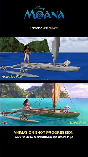 MOANA | Moana Shot Progression #shots