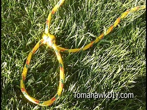 Tie a Super Knot - Double Bowline Will NOT Slip, Easy to UnTie