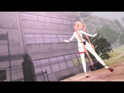 【MMD艦これ】村雨が旅先で廃墟ステージを見つけ踊ってみたところ……