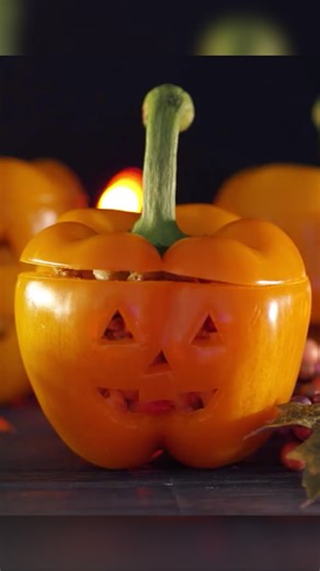 Food.com on Instagram: "It's the mac that smiles back!  . . . Link in bio for Mac-O-Lanterns  #EatShareRepeat"