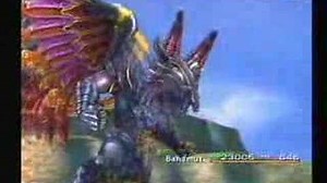 Final Fantasy X - Bahamut - Impulse & Mega Flare