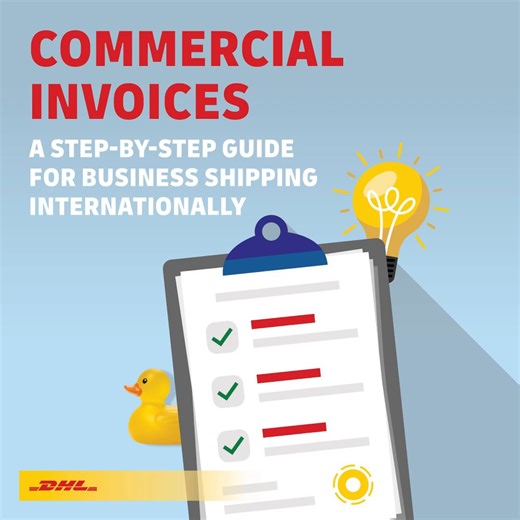 If you’re a business or personal shipper, the commercial invoice is one of the most important documents for international shipping. Learn how to properly prepare one to keep your shipments moving smoothly. 👇 https://dhl.gl/4hyYXlQ #DiscoverDHL #InternationalShipping #LogisticsTips #CommericalInvoice | DHL U.S.