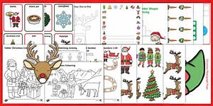 EYFS The Last Day Before Christmas Bumper Activity Pack