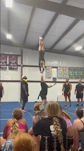 Gabi Butler Cheer Clinic!!! #gabibutler #cheer #stunts