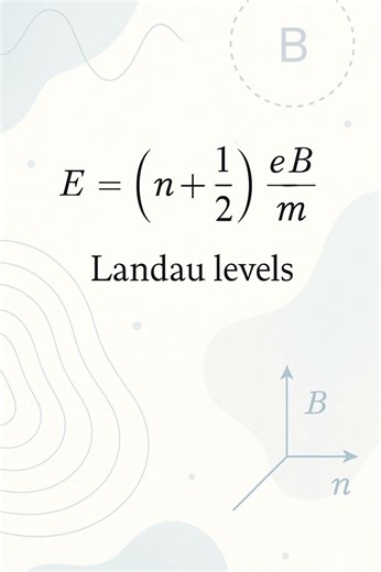 Landau Levels Explained! 🔬 #Shorts