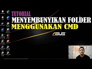 Cara menyembunyikan folder di laptop menggunakan CMD !!!