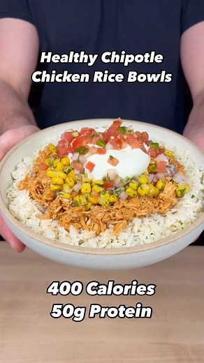 131K views · 793 reactions | Chipotle Chicken Rice Bowls  (Makes 10...