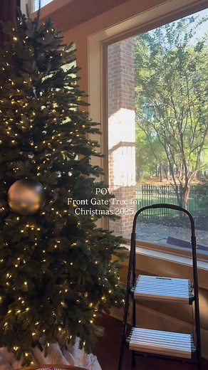 42 reactions | Have a @frontgate Christmas  Can you tell this tree has over 25 boxes of Front Gate Ornaments? #frontgate #houston #htx #christmas #luxe | Chic Interiors & Events | Facebook