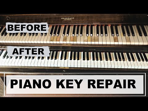Easy Piano Key Replacement