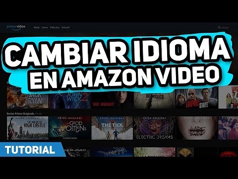 Cómo cambiar idioma en Amazon Prime Video