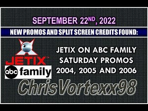New Promos and Split Screen Credits Foundings: 9-22-2022: Jetix On ABC Family 2004-2006