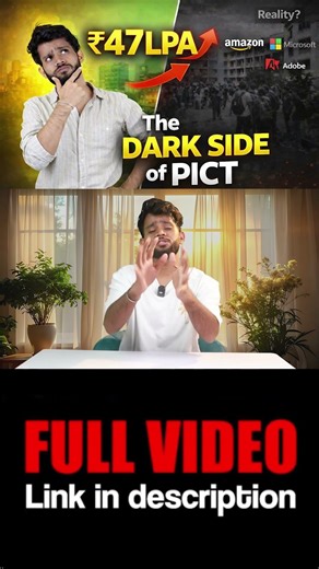 PICT Placement Reality 💸 | Highest vs Average EXPOSED PART 5
