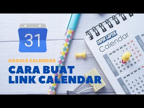Cara Membagikan Link Kalender | Tutorial Google Calendar