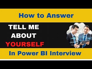 Tell About yourself || Power BI Interview Questions 2-5 Years' Experience || Part-2