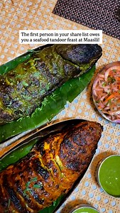 Tag someone who owes you a treat! 📍MAASLLI Worli and Kemps Corner 🕑 Timings Mon - 12 pm to 3.30 pm 7 pm to 11.30 pm Tues - Fri 12 pm to 3.30 pm 7 pm to 12 am Sat - Sun 12 pm - 4 pm 7 pm to 12 am 📲 Mobile number - 82 82 82 61 21 (worli) 888999 1978 (kemps corner) [Maaslli, best restaurant in Mumbai, coastal food, maaslli moments, best seafood in Mumbai, seafood reels, coastal foods, Mumbai Times, Mumbai reels, Indian hospitality network, Indian reels trending, seafood reels, Worli Naka, coasta