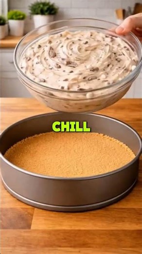 Rich and creamy s'mores cheesecake with chocolate and marshmallow flavor. #Cheesecake #USRecipes