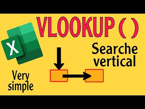 Comment utiliser Vlookup en excel ( recherchev) 2021