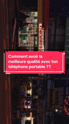 Tu peux bien sûr avoir la meilleure qualité avec ton téléphone portable #maroinehabibou #blackmagic #videaste #photography